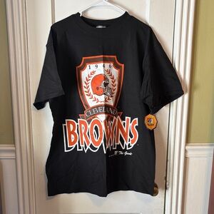 NWT Vintage The Game Men’s Black Cleveland Browns T-Shirt